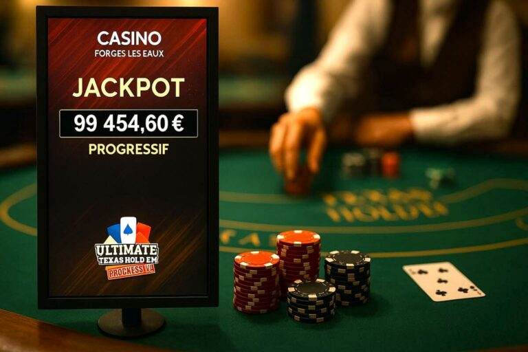 Casino de Forges-les-Eaux : un joueur décroche plus de 100 000 € avec une Quinte Flush royale au Poker !