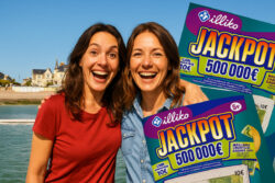 FDJ : deux amies en vacances repartent avec 500 000 € grâce à un ticket Jackpot