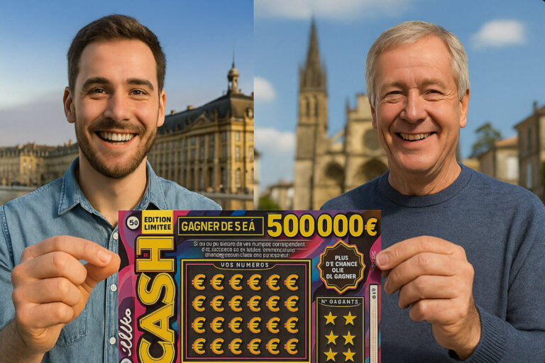 Jeu de grattage Cash FDJ : deux girondins raflent 100 000 € chacun le même jour !