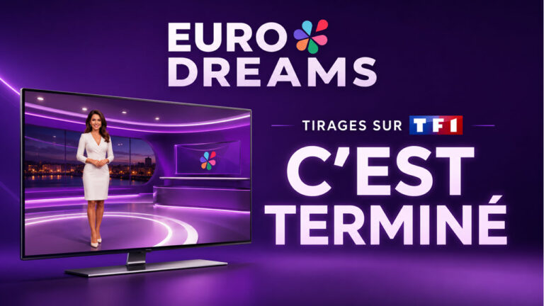 Tirage EuroDreams, l&rsquo;émission diffusée à 23h00 sur TF1 lundi et jeudi soir s&rsquo;est arrêtée