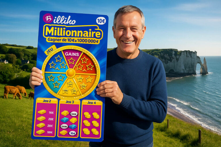 FDJ : un ticket de Millionnaire change la vie d’un normand de Canteleu avec 100 000 € de gains à la clé