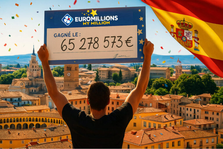 EuroMillions : un gagnant espagnol remporte 65 278 573 €, premier jackpot en Espagne cette année