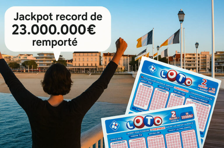 Loto FDJ : un gagnant en Gironde remporte le jackpot record de 23 millions d’euros,