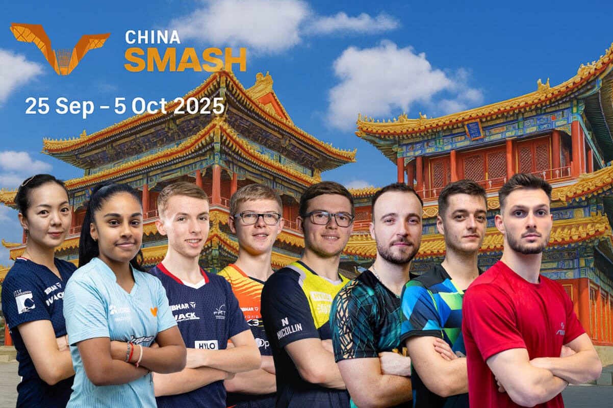 Les pongistes français engagés au WTT Smash China du 25 septembre au 5 octobre