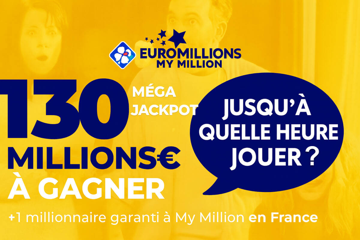 Mega Jackpot EuroMillions : jusqu’à quelle heure pouvez-vous tenter votre chance aujourd'hui ?