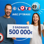 Loto FDJ : « J’ai vu les 500 000 euros s’afficher », 2 gagnants se partagent 1 million d’euros au 2nd tirage