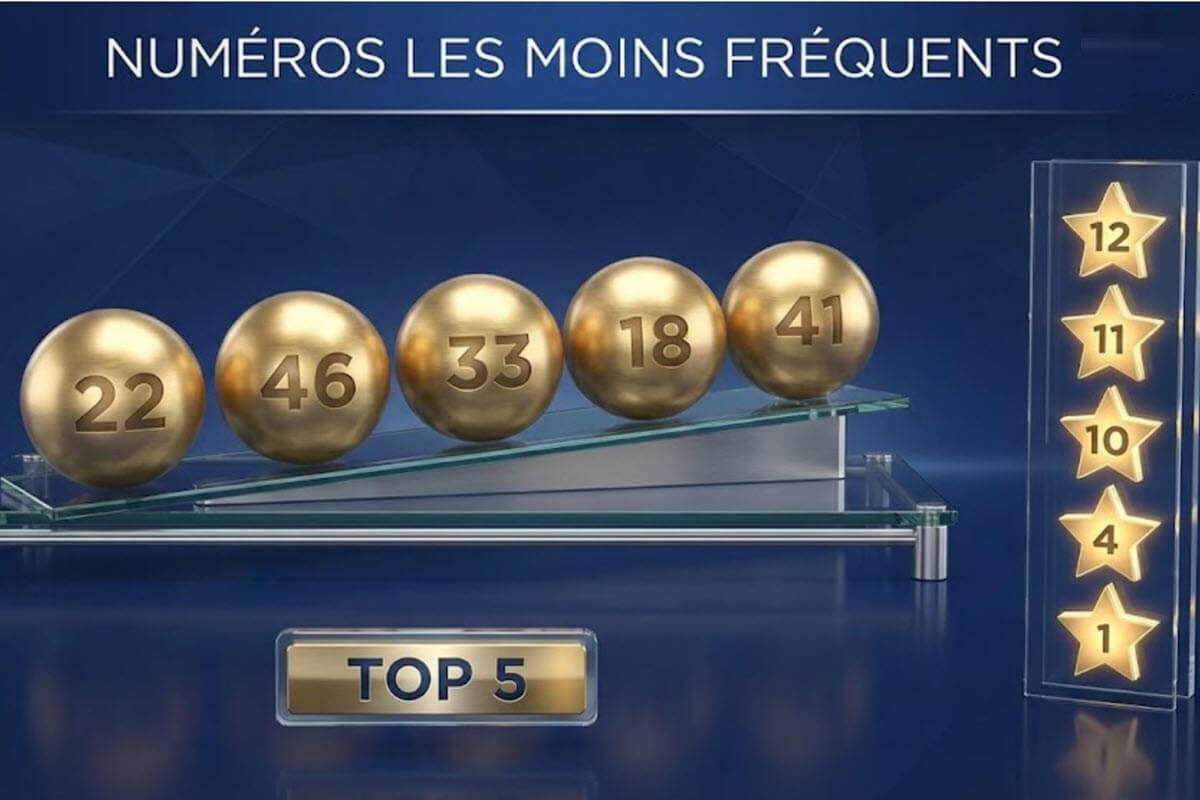 EuroMillions : les 10 numéros les moins souvent sortis, quels sont-ils ? | 2025