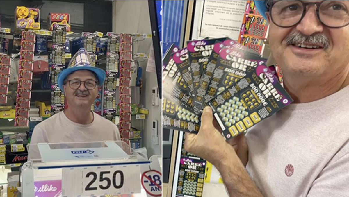 Le gérant du point de vente de l'Etang Salé où le ticket gagnant Carré Or a été validé