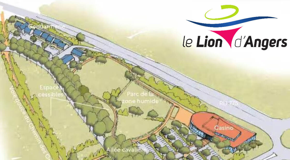 Projet du Casino du Lion d'Angers pour une ouverture en 2029