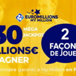 Super jackpot Euromillions : découvrez 2 méthodes pour tenter votre chance ce vendredi