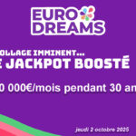 EuroDreams : un super tirage jeudi 2 octobre et une super rente de 30 000€ par mois pendant 30 ans