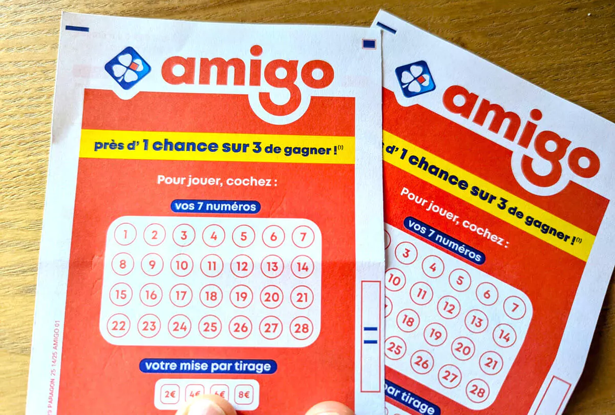 un bulletin, grlle Amigo depuis la nouvelle version de 2023