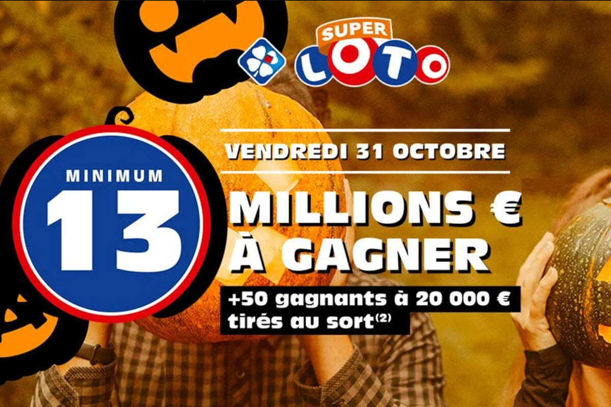 Super Loto Halloween : comment participer pour ce tirage effrayant de 13 millions d'euros ?