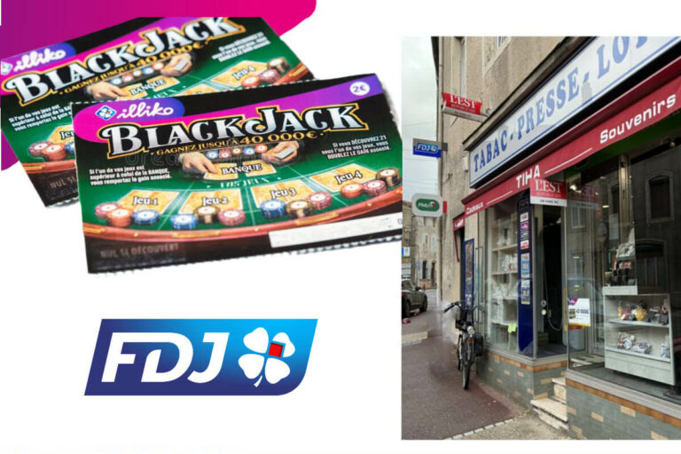 FDJ : un ticket de BlackJack gratté et il empoche 40 000 € en Meurthe-et-Moselle