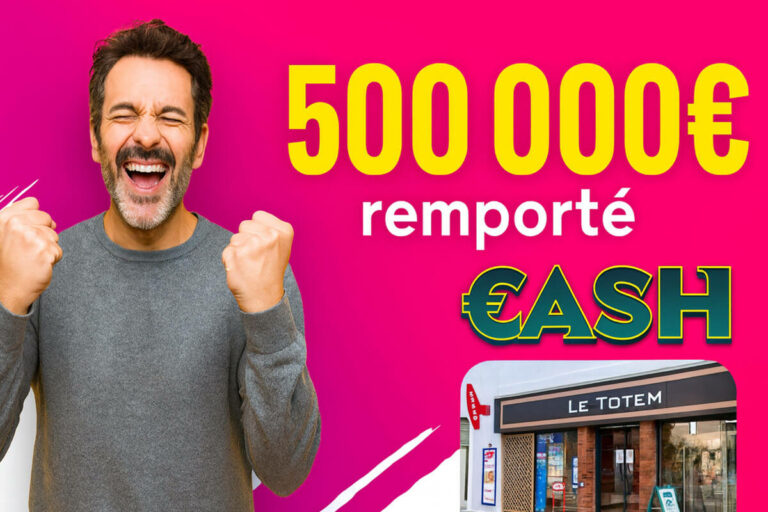 FDJ : « Si je n’ai pas de gain, je change de jeu », un joueur landais achète 2 tickets CASH et l’un d’eux lui offre 500 000 € !