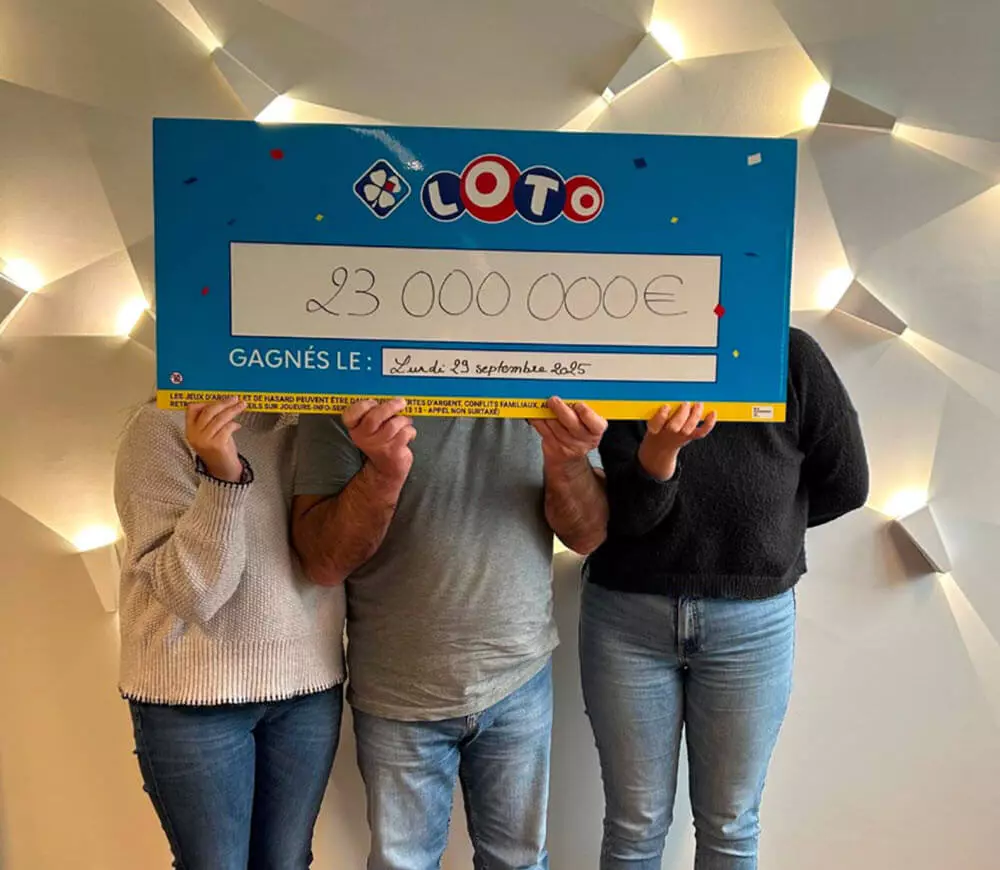 Les gagnants Loto de Talence en Gironde, un pères et deux filles