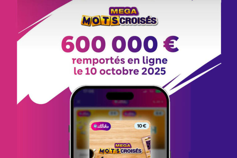 FDJ : depuis son canapé, il mise 10€ et remporte 600 000€ au ticket Mega Mots Croisés