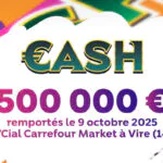 Cash : un joueur de Vire dans le Calvados rafle 500 000 €, la Normandie cumule les gagnants