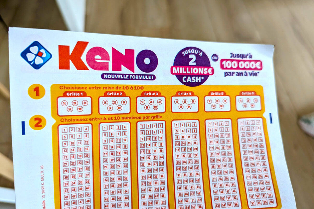 Keno FDJ : un nouveau gagnant normand s'empare de 13 500€ à quelques jours de la nouvelle formule