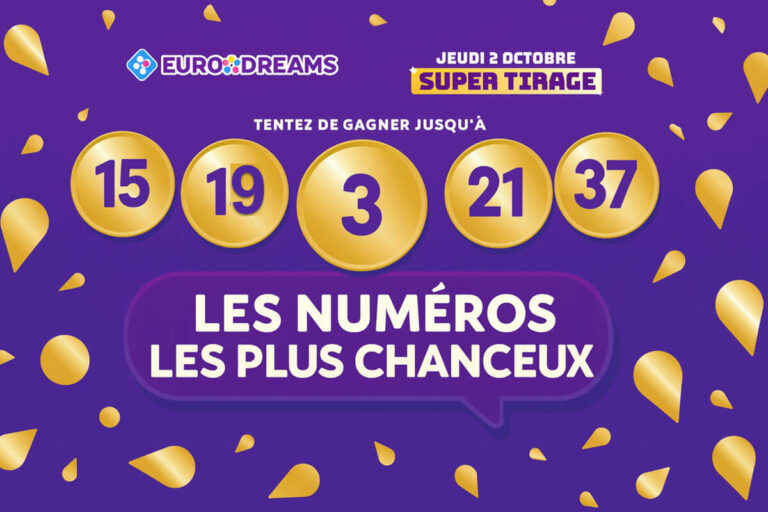 Super tirage EuroDreams : quels sont les numéros les plus chanceux après 2 ans de tirage ?