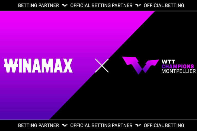 WTT Champions de Montpellier : Winamax, partenaire majeur invite le paris sportifs dans le ping