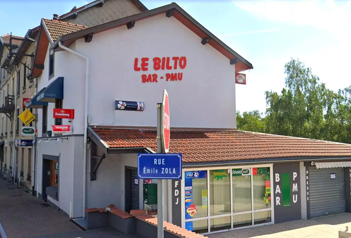 Le bar Bilto de Golbey dans les Vosges qui a vendu la grille gagnante Amigo