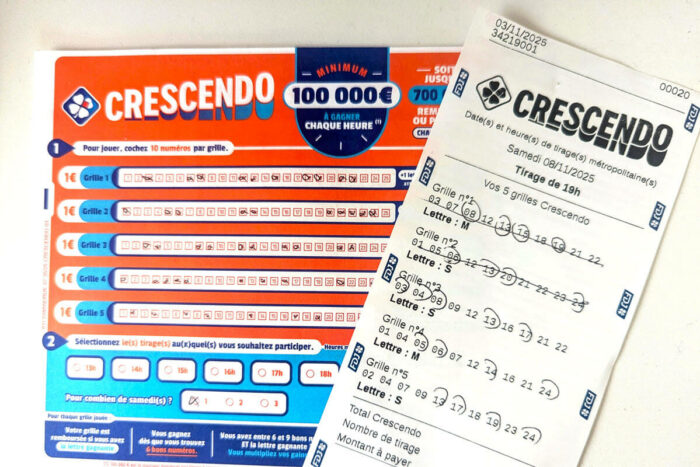 Crescendo FDJ : comment jouer une grille ? mode d’emploi pour ce samedi 6 décembre