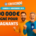 Crescendo FDJ : 3 gagnants remportent un jackpot dont un gain record de 400 000€