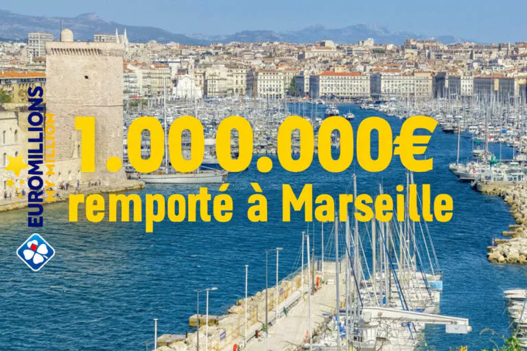 EuroMillions : il joue une grille et découvre 1 million d’euros le jour de son anniversaire à Marseille