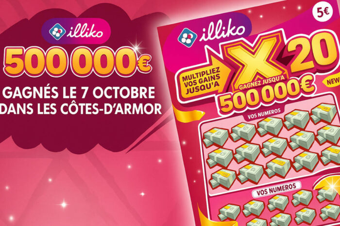 FDJ : « J’ai dû utiliser une calculatrice », ce Costarmoricain gratte 500 000 € au ticket X20