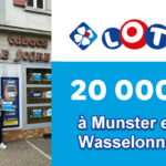 Loto FDJ : deux nouveaux Alsaciens remportent 20 000€ Munster et Wasselonne