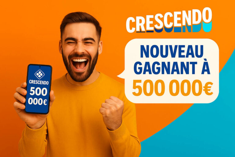 Crescendo FDJ : un nouveau gagnant à 500 000€, le record égalé et déjà 7 grands gagnants