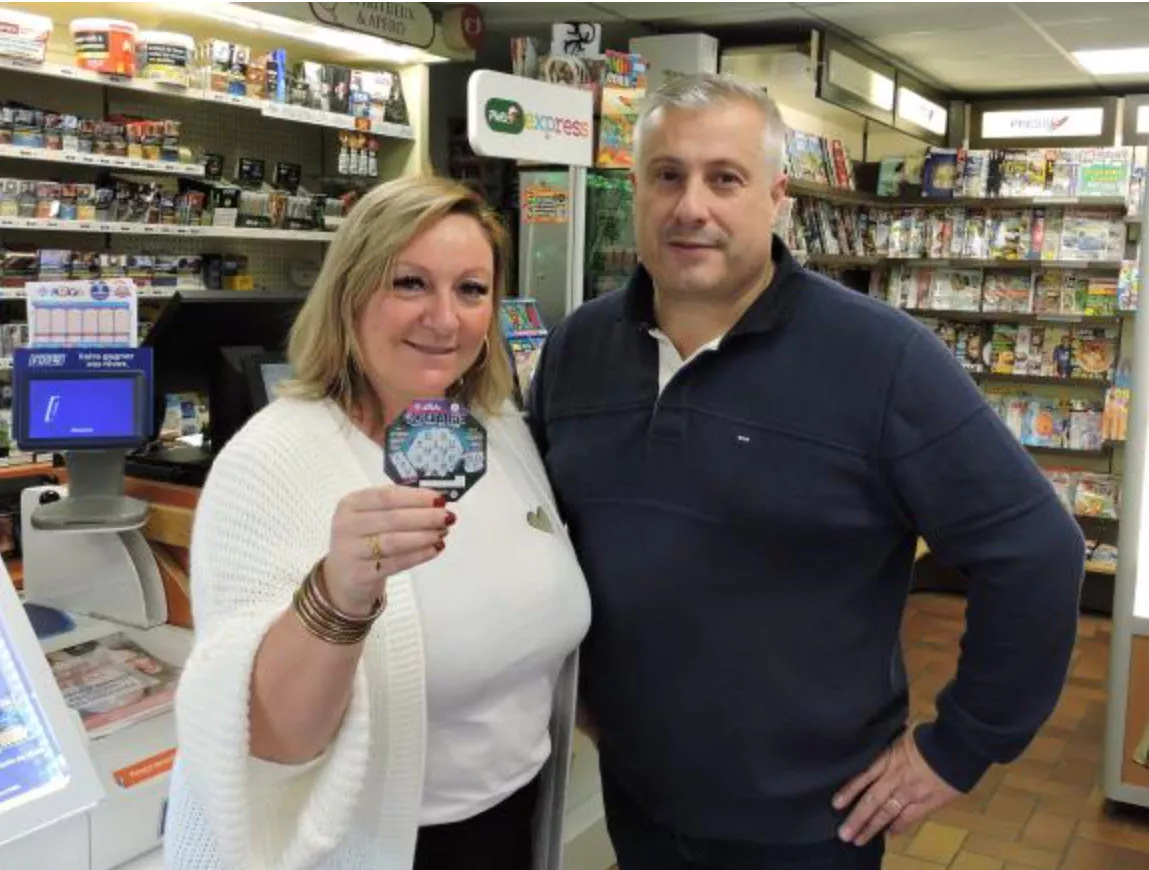 Sylvia et Guillaume Lelièvre, les gérants du tabac La Tabatière au Portel