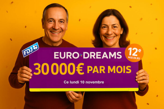 Résultat EuroDreams du lundi 10 novembre 2025 : le tirage est en ligne, découvrez les numéros gagnants