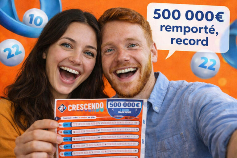 Crescendo : un couple teste ce nouveau jeu pour 1€ et empoche la cagnotte record de 500 000€