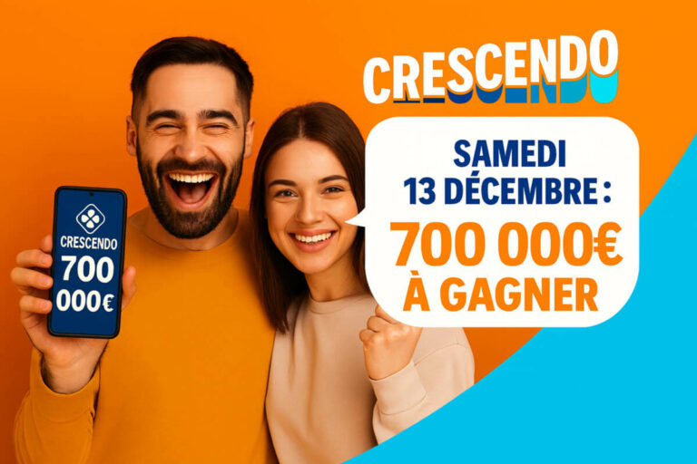 Crescendo FDJ : jouer pour les tirages de ce samedi 13 décembre, 7 nouveaux tirages