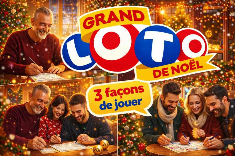 Grand Loto de Noël : les 3 façons de jouer votre grille pour décrocher le jackpot de 20 millions d&rsquo;euros