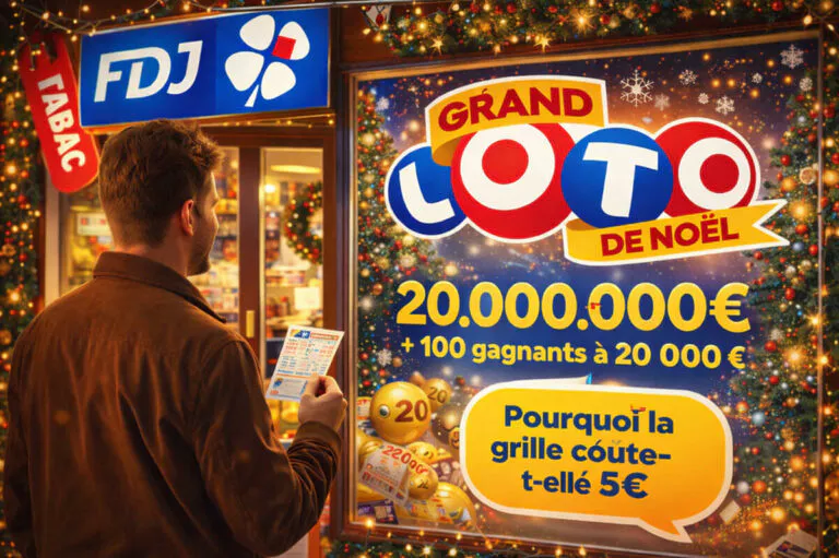 Grand Loto de Noël : combien coûte une grille et pourquoi le prix grimpe à 5 € ?