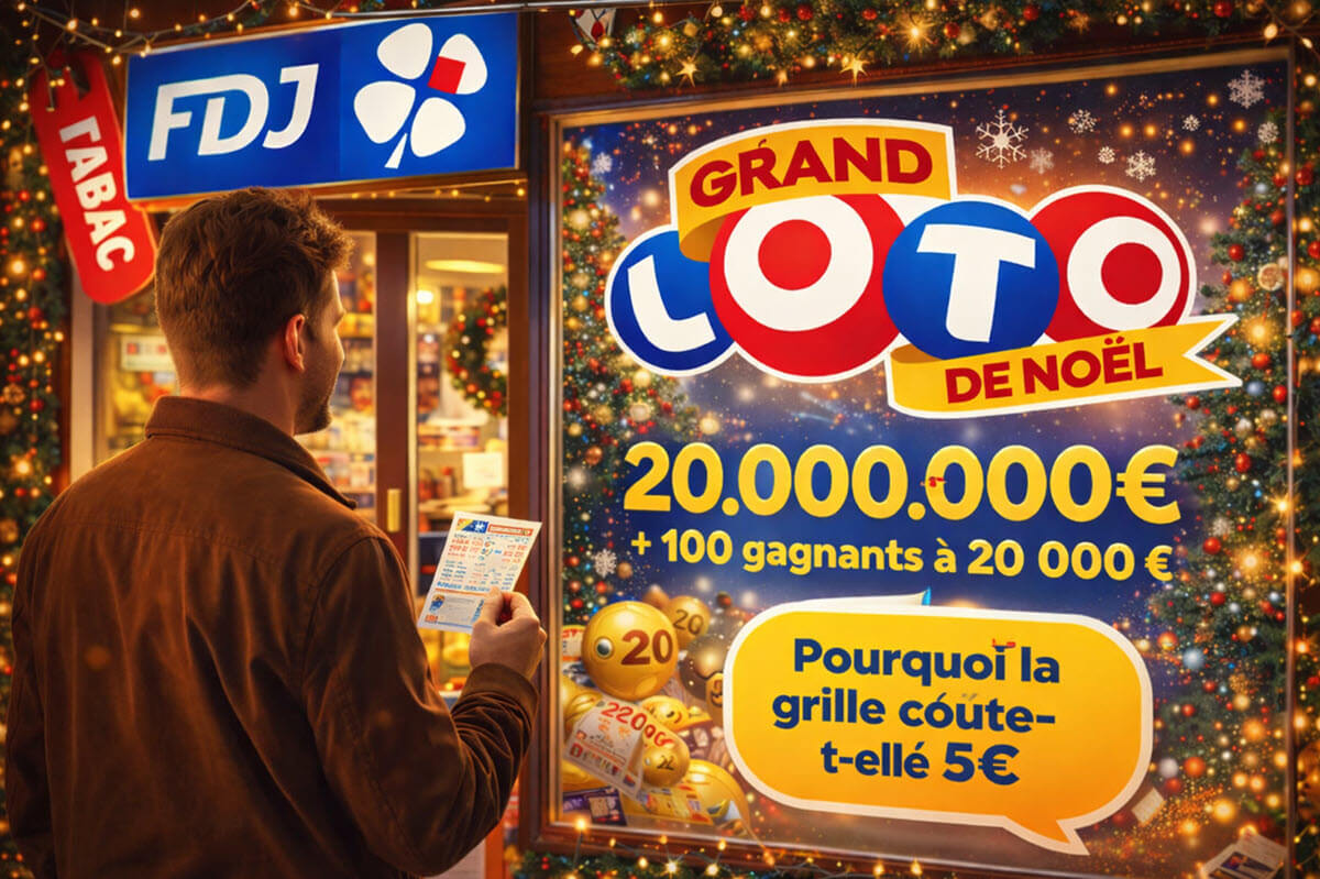 Grand Loto de Noël : combien coûte une grille et pourquoi le prix grimpe à 5 € ?