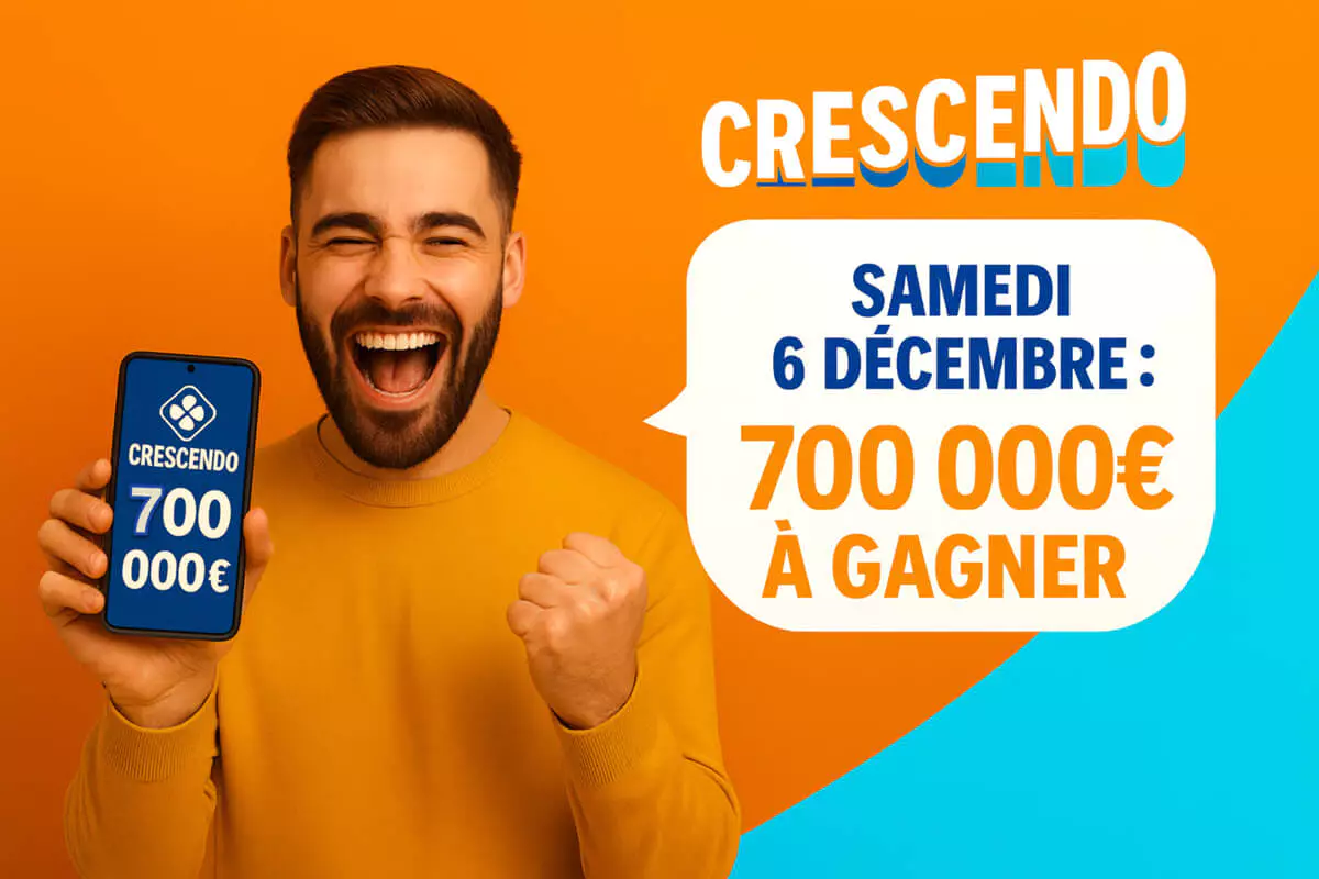 Crescendo FDJ : 7 tirages pour gagner jusqu'à 700 000€, comment jouer aujourd'hui ?