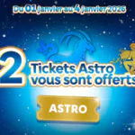 FDJ : 4€ offerts sur Astro avec un nouveau code promo dès ce 1er janvier 2026