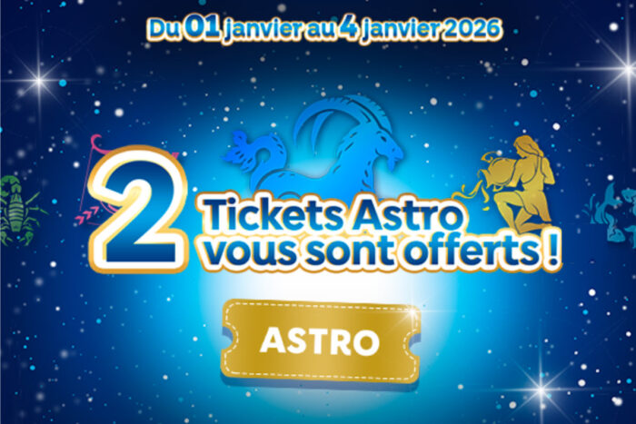 FDJ : 4€ offerts sur Astro avec un nouveau code promo dès ce 1er janvier 2026