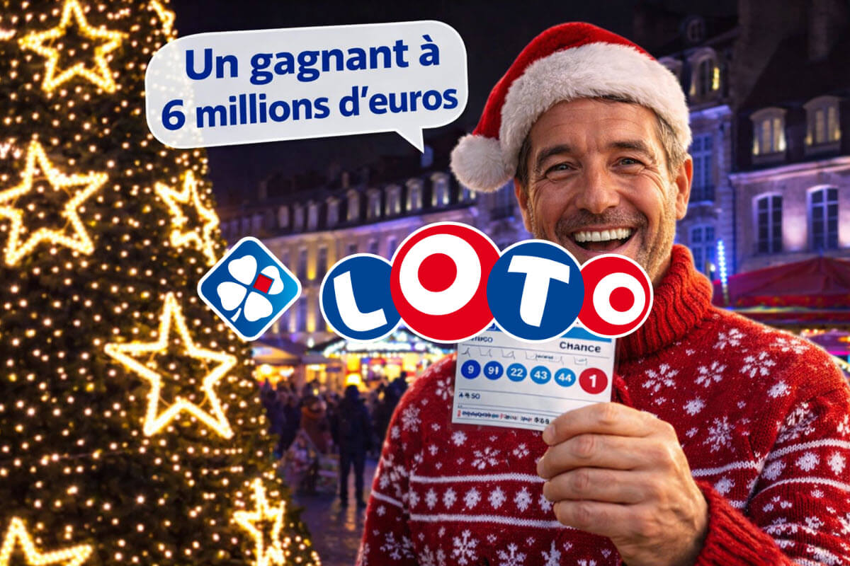 Loto FDJ : un jackpot de 6 millions d’euros décroché à la veille de Noël dans le Calvados