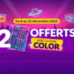 FDJ : le jeu de grattage Club Color à l&rsquo;honneur pour Noël avec 10€ offerts sur FDJ.fr