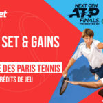 Olybet : 15€ offerts en pariant sur le tennis et la Next Gen ATP Finals