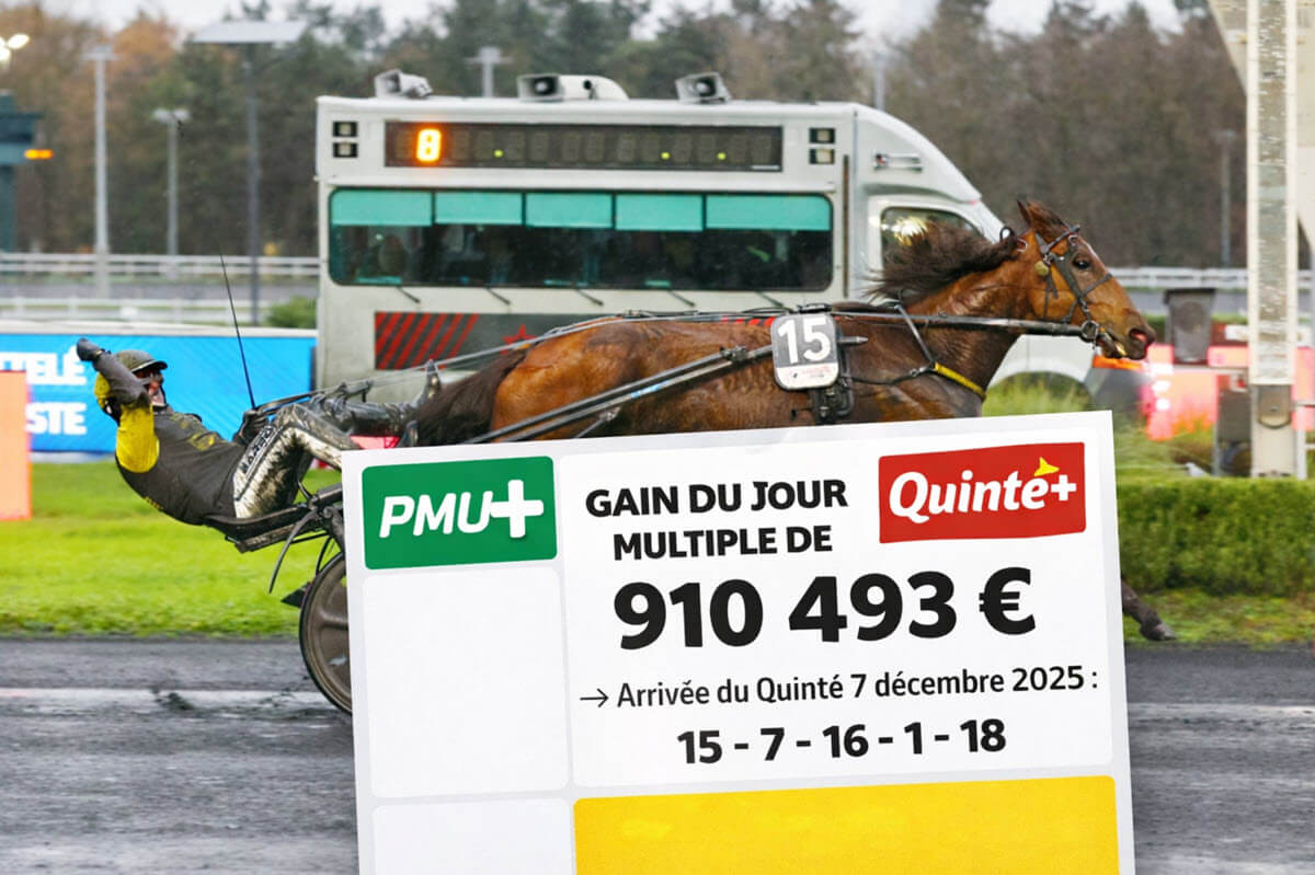 PMU : le plus gros gains jamais remporté cette année au Quinté+, plus de 900 000 € à Castelnaudary