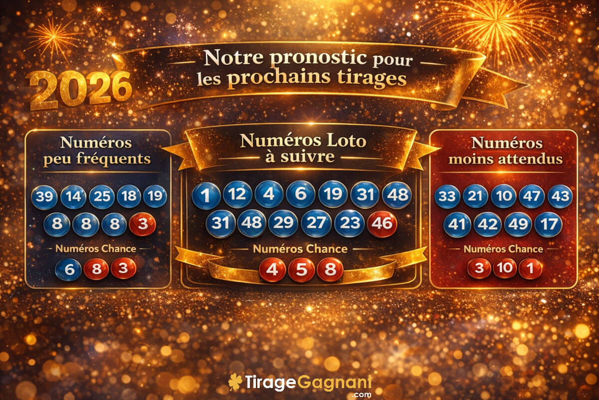 Les pronostics du tirage Loto du Nouvel AN : les plus attendus au moins attendus