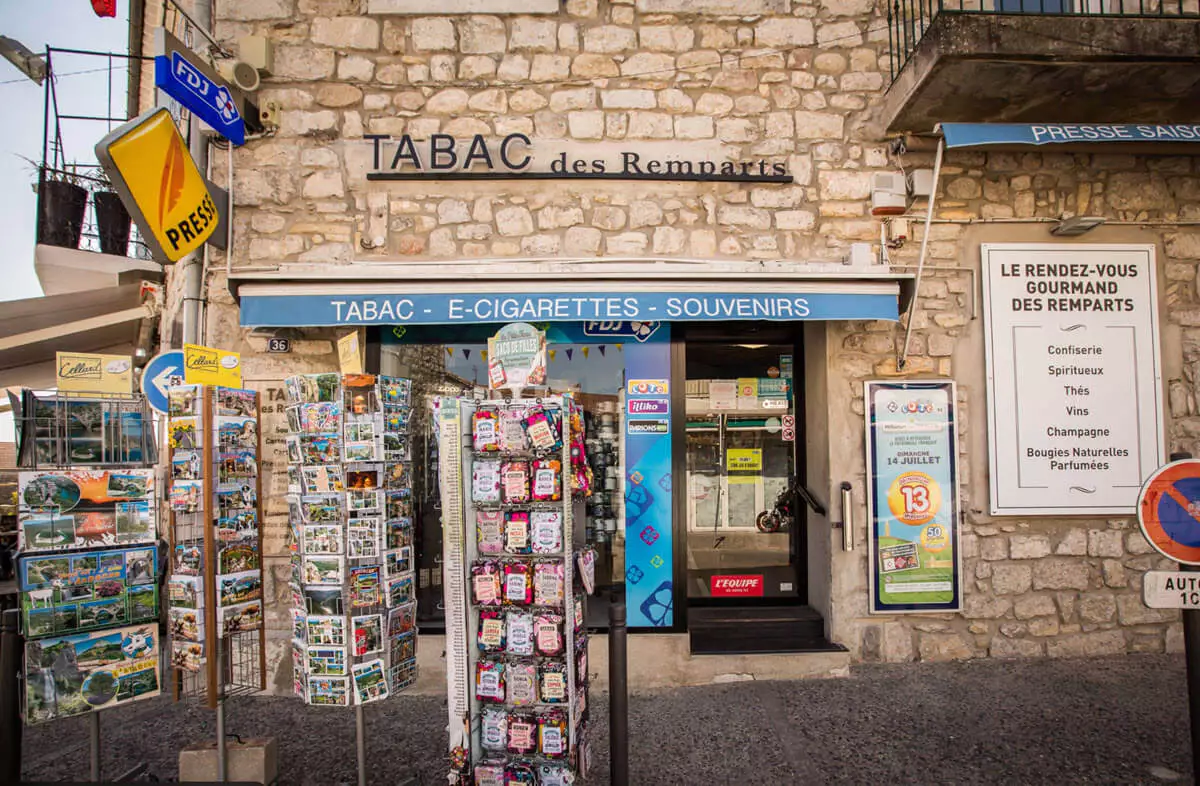 Le tabac presse Le Remparts en Ardèche