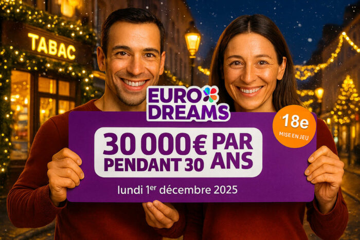 Résultat EuroDreams du lundi 1er décembre 2025 : découvrez les numéros gagnants du tirage