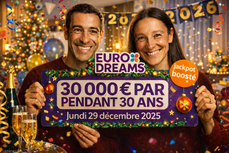 Résultat EuroDreams du lundi 29 décembre 2025 : découvrez les numéros gagnants du tirage ici